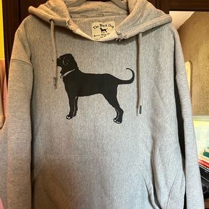 The Black Dog Outlet Heavy weight hooded sweatshirt